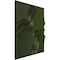 Ekena Millwork 19 5/8in. W x 19 5/8in. H Rogue EnduraWall Decorative 3D Wall Panel Covers 2.67 Sq. Ft. WP20X20RGGCG - alternate 5